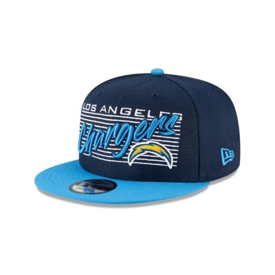 Los Angeles Chargers Gorra | New Era NFL Retro 9fifty Snapback Cap Mexico - Azules